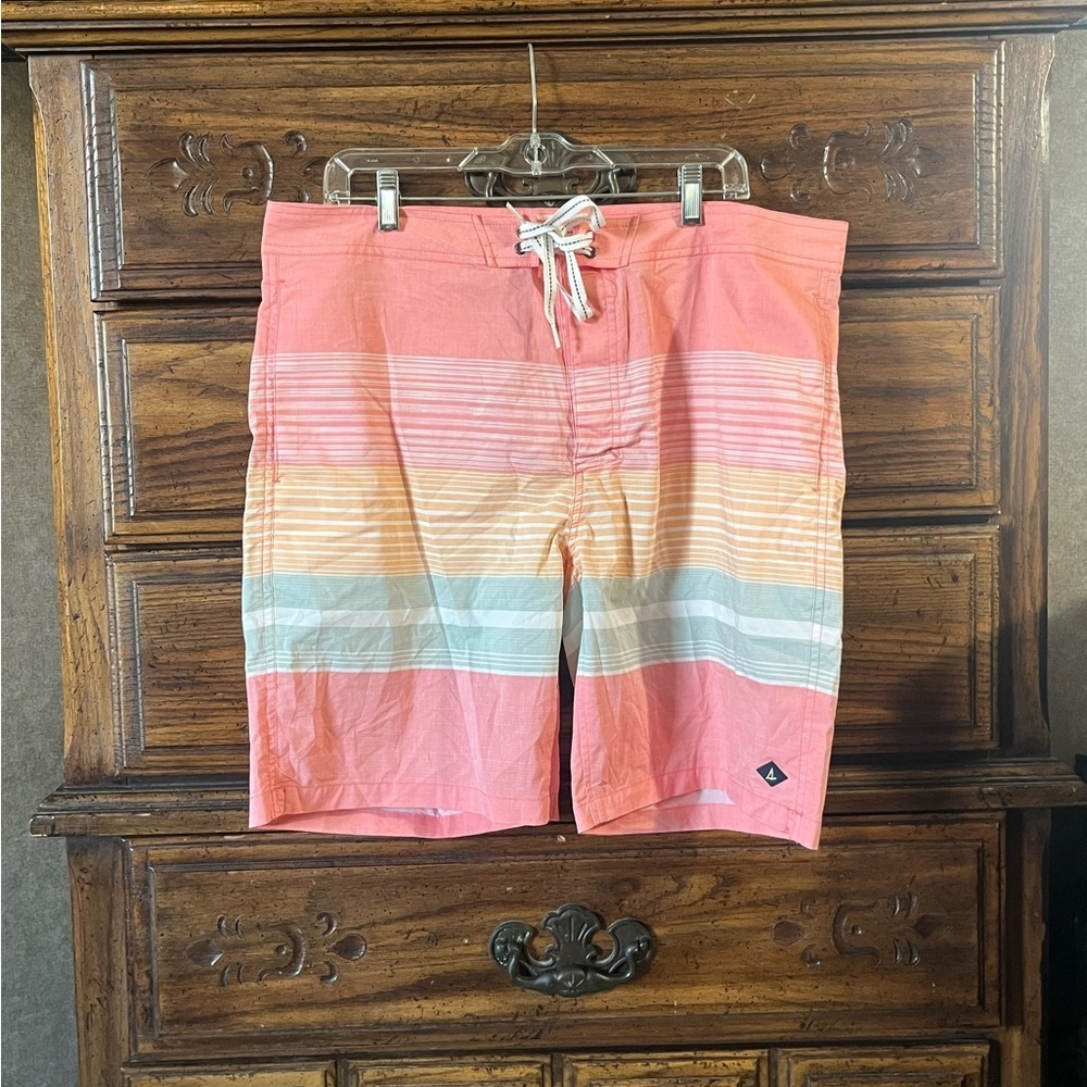 Sperry Striped Swim Shorts
